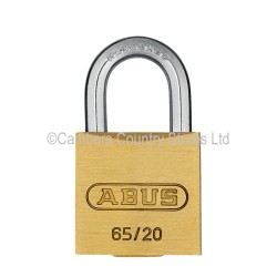 Abus Padlock 65/20 Brass